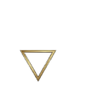Project Kontrast brand mark — gold inverted triangle (Kontrast Unit)